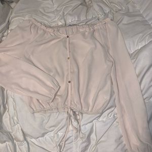 off the shoulder blouse